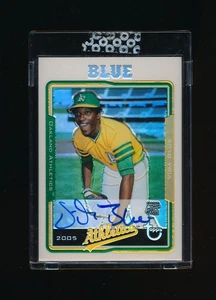 2005 Topps Chrome Retired Autographs Vida Blue SP Refractor Auto SP # 20/50 - Picture 1 of 3