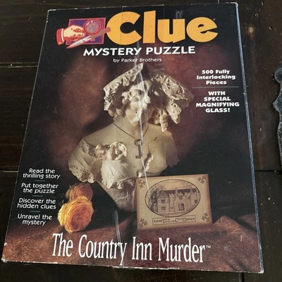 clue mystery puzzle the country inn murder - Image 1 of 4