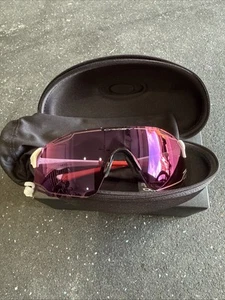 Gafas de sol Oakley CYBR DYNO blancas con lentes Prizm Road - Imagen 1 de 6