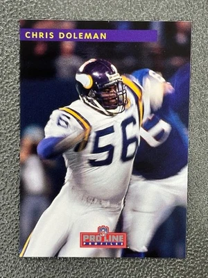 1992 Pro Line Profiles - Chris Doleman #217 - Image 1 of 2
