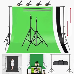 🔥 Hintergrund Hintergrundsystem Studio Hintergrund Stativ Hintergrund Ständer - Bild 1 von 25
