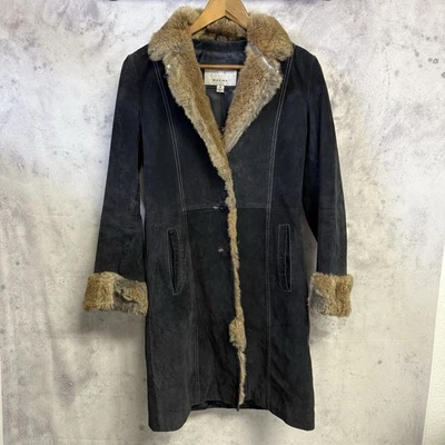 Chaqueta Wilsons Máxima de Cuero para Mujer Abrigo Penny Lane Cuero Piel Genuina Pequeña Foto 1 de 4