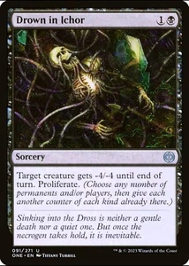 X 1 Drown in Ichor NM Phyrexia All Will Be One 091 MTG Magic The Gathering - Picture 1 of 1