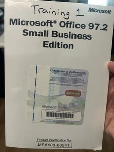 Microsoft Office 97 Small Business Edition New and Sealed - Photo 1/3