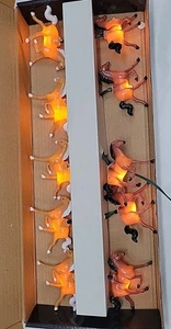 10 Pferde Lichterkette Set 10 Fuß Innen/Außen Veranda Deck - Bild 1 von 18
