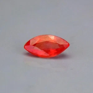 Shola Real 0.49 Ct Natural Orange Padparadscha Sapphire Heated From Tanzania - Picture 1 of 2