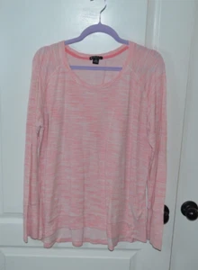 Champion Elite Heather Pink Burnout Long Sleeved Light Weight Women's Acivewear - Picture 1 of 15