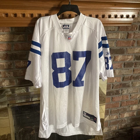 Reebok NFL Players Indianapolis Colts Reggie Wayne #87 Jersey, Size XL Cover