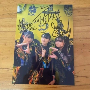 BABYMETAL foto autografata firmata foto collezione J-POP 5*7 2025H - Foto 1 di 2