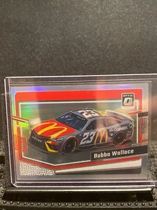 Bubba Wallace 2024 Donruss Optic - Cars - Holo Silver - Card # 79 - Picture 1 of 2