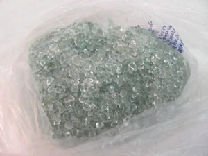 Colorful Clear Sea Glass Pebbles Aquarium Gravel Fish Tank Rocks 1.6 Lbs - Picture 1 of 5