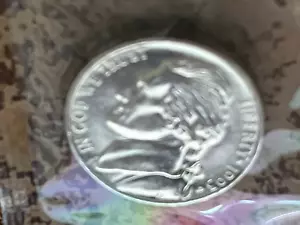1993 P JEFFERSON NICKEL FROM Mint Set Brilliant Uncirculated US COIN FREE SHIP - Picture 1 of 2