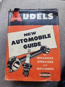 1938c 1963 Audels New Automobile Guide For Mechanics Operators And Servicemen - Picture 1 of 16