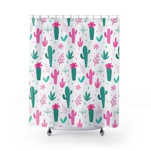 Cactus Shower Curtains - Picture 1 of 5