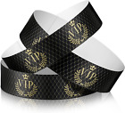 500 pièces bracelets en papier VIP en plastique imperméables fête identificati