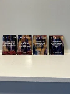 X Files EPISODE TRADING CARDS - Bild 1 von 6