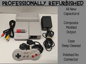 Toploader Nintendo NES recapitulado. NES-101. Modded con compuesto Multi-out y luz! - Imagen 1 de 9