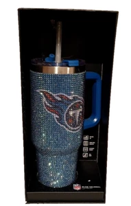 Vaso colosal Tennessee Titans NFL estrás bling 40 OZ NUEVO en caja - Imagen 1 de 1