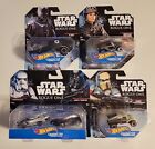 Lot Of 5 Hot Wheels Character Cars Star Wars Rogue One K-2So Jyn Erso Scarif