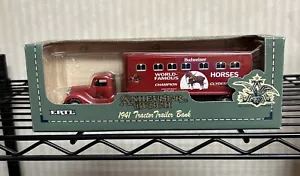 Anheuser Busch Ertl 1941 Tractor Trailer Bank 1/43 Scale Die Cast Metal 9553 - Picture 1 of 5
