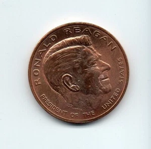 Moneda ficha de inauguración del presidente Ronald Reagan 1981 - Parque Nacional de Yosemite - Imagen 1 de 2