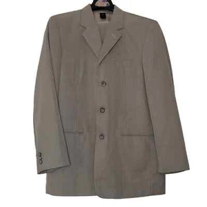 men's claiborne modal blend striped suit - Picture 1 of 10