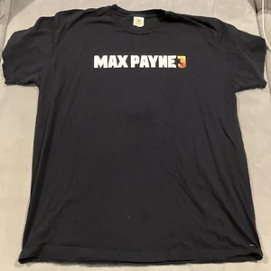 RARE - NWOT - Rockstar - Max Payne 3 - Promo T Shirt - Men's Size XL - Picture 1 of 5