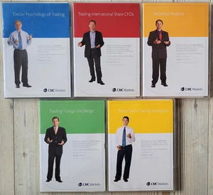 CMC Markets Trading Kurs, CFD, Forex, 5 CD-ROMs für PC, englische Sprache - Bild 1 von 2