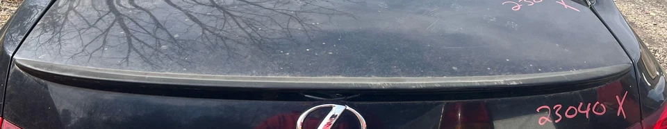 07-09 Alerón trasero Lexus GS350 negro 212 OEM 7608530050A1 Foto 1 de 1