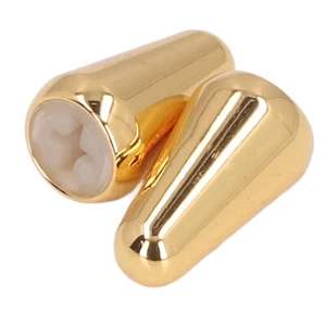 (Gold)2PCS Guitar Pickup Switch Caps 3 Way 5 Way Toggle Switch Knob Tip XAT - Picture 1 of 22