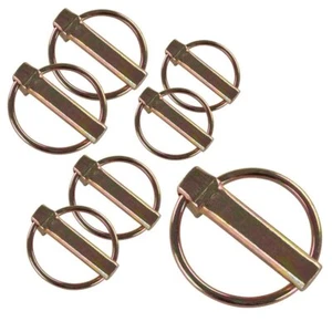 Klappsplint-Sortiment Klappstecker Splint Stecker Klappsplint-Set 7-teilig SET - Bild 1 von 3