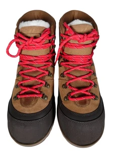 UGG 1158221 Brecken wasserdichte Damen-Schnürstiefel Größe 8 Lammfell Vibram - Bild 1 von 8