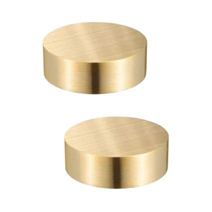 2er Set Briefbeschwerer Chinesische Kalligraphie Bausatz Büro Miss Messing Metall Gewichte - Bild 1 von 12