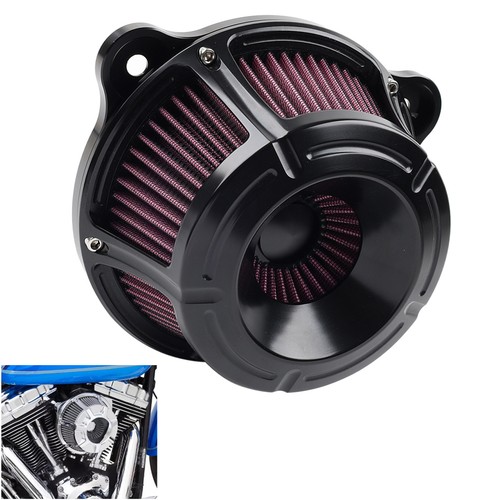 Red Air Cleaner Intake Filter Kit For Harley Touring Road Glide Softail ...