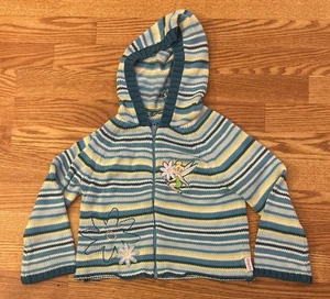 Disney Store Exclusive Tinkerbell Hooded Sweater Childs Size XS Embroidered - Picture 1 of 7