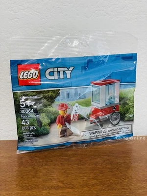 LEGE 30364 Lego City Popcorn Cart Toy Building Kit 43 pcs - Image 1 of 3