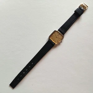 Reloj de cuarzo para mujer SEIKO Credor 2340-5000 esfera dorada usado funcionando #50 - Imagen 1 de 7