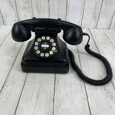 VTG Style Crosley Kettle Desktop Phone CR62 Push Button Landline Phone Working  - Image 1 of 4