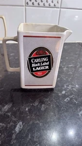 Carling Black Label Lager Pub Water Jug Pitcher - Picture 1 of 2