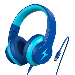 Kids Headphones for School,Upgrade USB C Headphones for Kids, Wired Headphone... - Picture 1 of 7