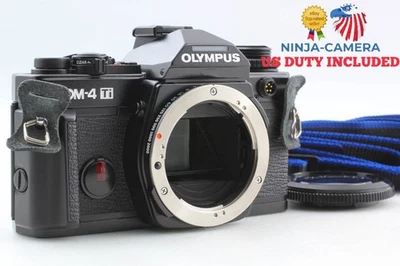 [Top NEUWERTIG mit Griff] Olympus OM-4Ti schwarz analoge 35-mm-Spiegelreflexkamera Gehäuse aus Japan - Bild 1 von 4