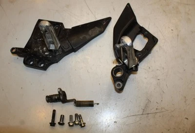 Yamaha FJR 1300 2019 reposapiés delantero derecho izquierdo juego de clavijas peldaños par Foto 1 de 4