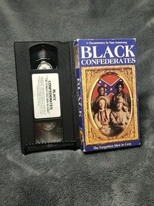 Black Confederates - The Forgotten Men In Gray - Stan Armstrong - RARE VHS - Picture 1 of 2