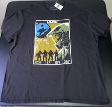 HALO INFINITE UNSC POSTER LOGO MENS T-SHIRT SIZE XL / X-LARGE NEW WITH TAGS 