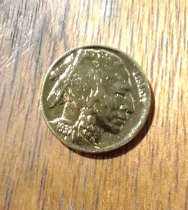 1937 Buffalo nickel 24 Karat Gold plated WOW! Legit legal tender Nice! Mint! - Picture 1 of 4