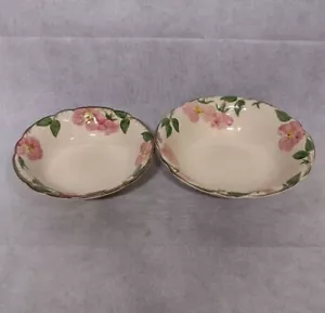 Franciscan Desert Rose Serving Bowls 2 Round 9" and 8" - Picture 1 of 6