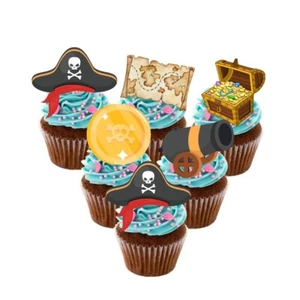 24x Toppers Pirate Cupcake - BYO Pick - Imagen 1 de 2