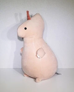 Peluche blando personaje Livheart Roomies dinosaurio dinosaurio rosa 16" usado en excelente estado - Imagen 1 de 7
