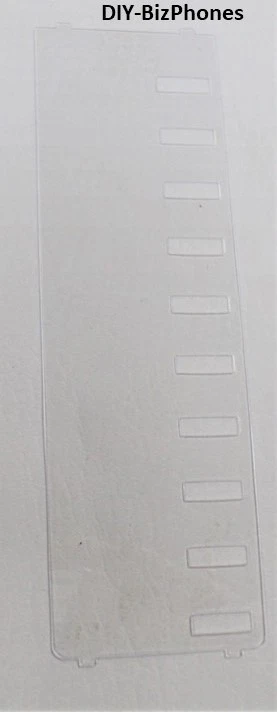 DIY-BIZPHONES-TOSHIBA Plastic Label Overlay Toshiba Phone DKT3000 Desi Cover 10 Button DKT3210 S SD