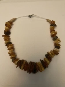 Vintage Natural Amber Necklace - Picture 1 of 12